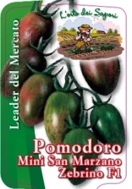 Pomodoro mini san marzano zebrino f1